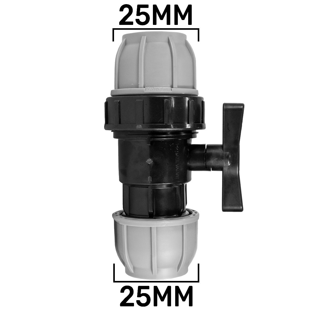 MDPE Valve 25mm Drip Irrigation Fitting Pipe and Water Fitting