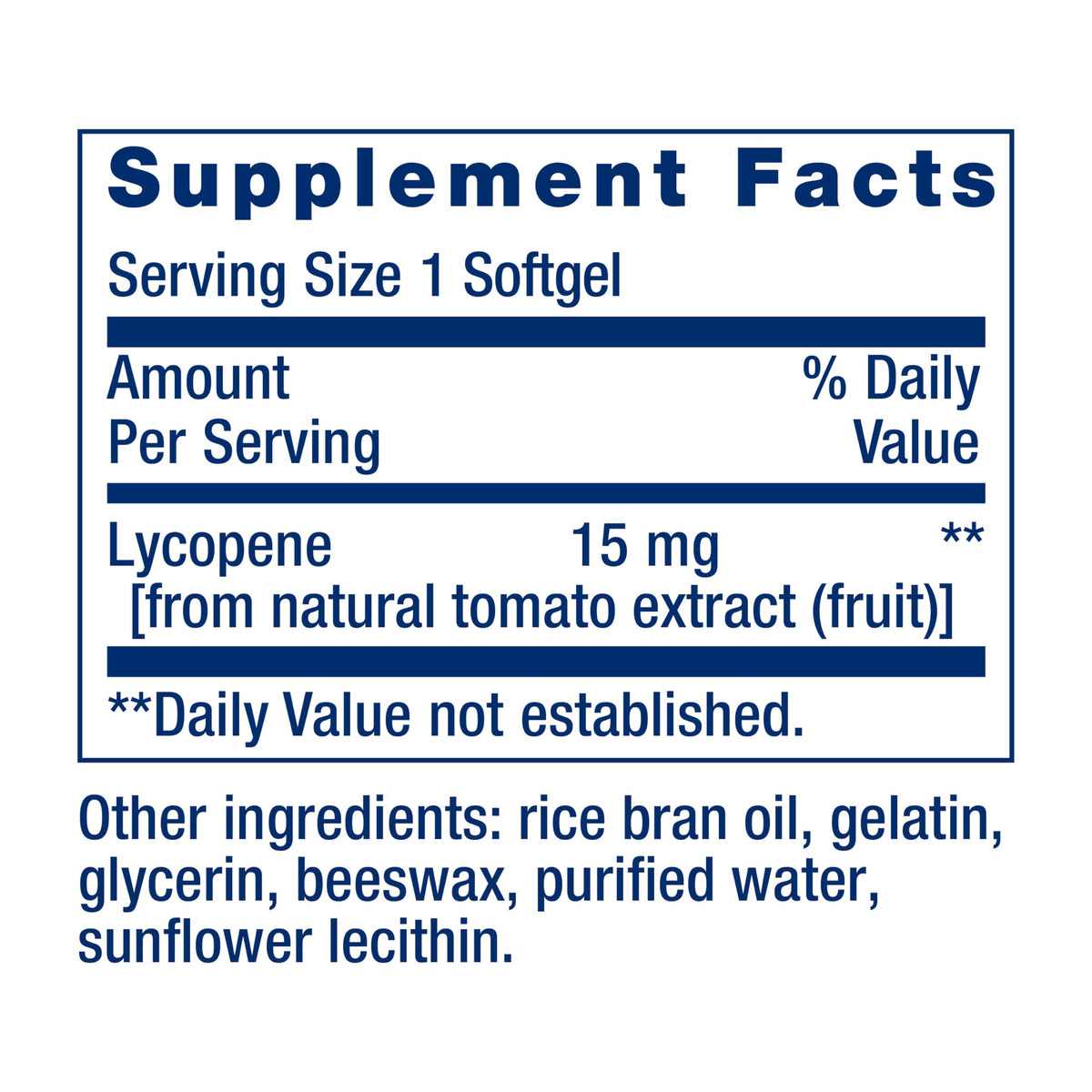 Mega Lycopene 90 Softgels – Prostate & Arterial Health, Non-GMO, Gluten-Free