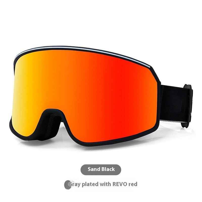 Men's & Women's Outdoor Ski Goggles with Anti-Fog, Windproof & Double Layer Protection