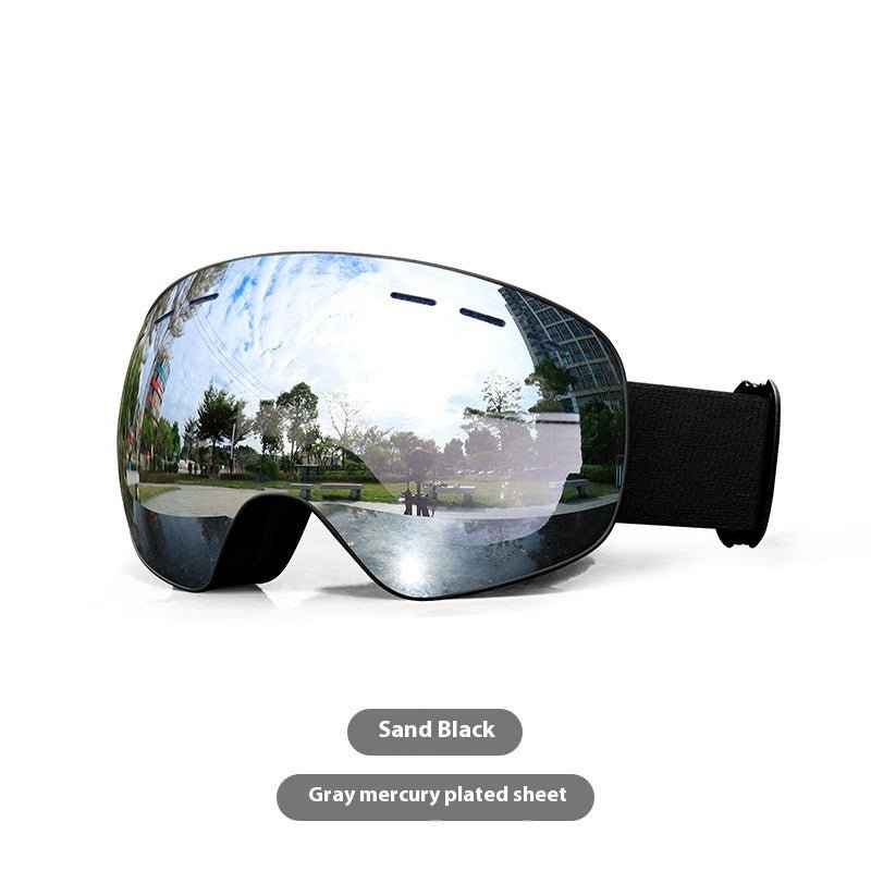 Men's & Women's Outdoor Ski Goggles with Anti-Fog, Windproof & Double Layer Protection