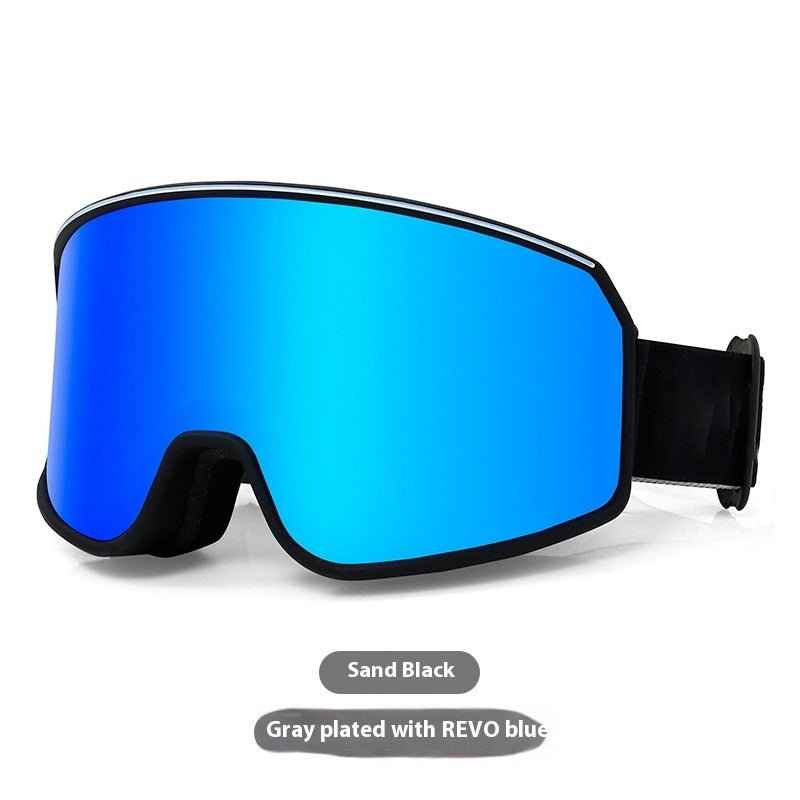 Men's & Women's Outdoor Ski Goggles with Anti-Fog, Windproof & Double Layer Protection