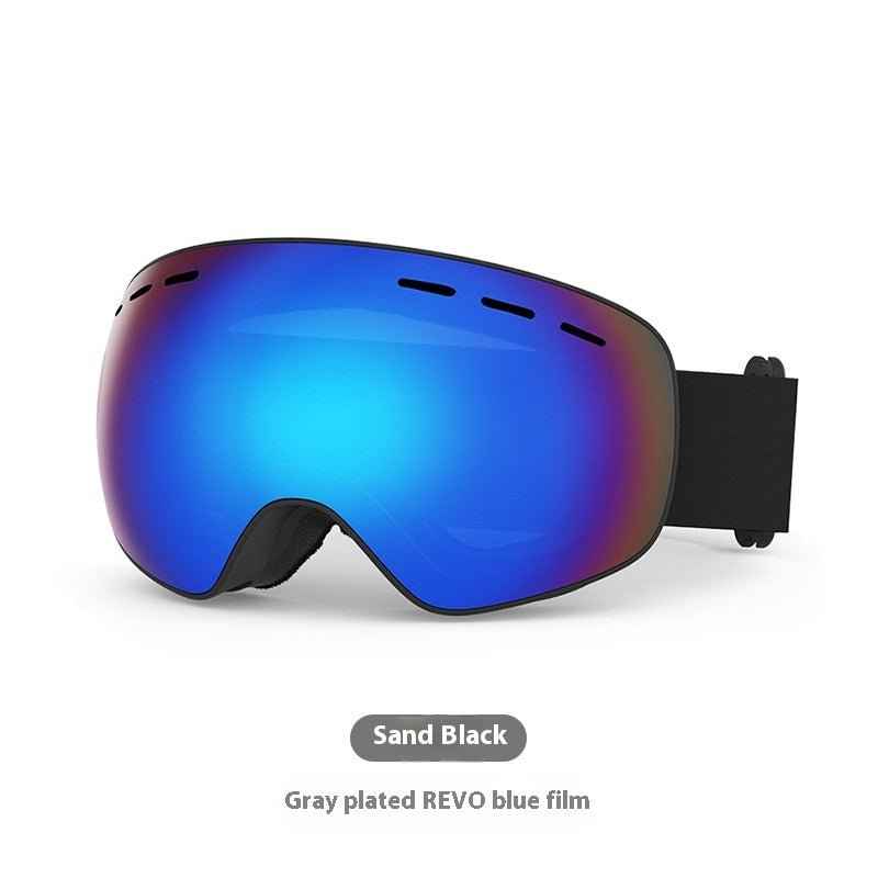 Men's & Women's Outdoor Ski Goggles with Anti-Fog, Windproof & Double Layer Protection