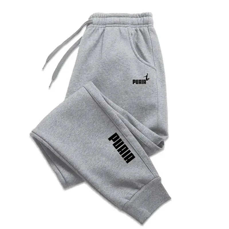 Men's Harajuku Style Joggers – Solid Color Fitness & Casual Sweatpants