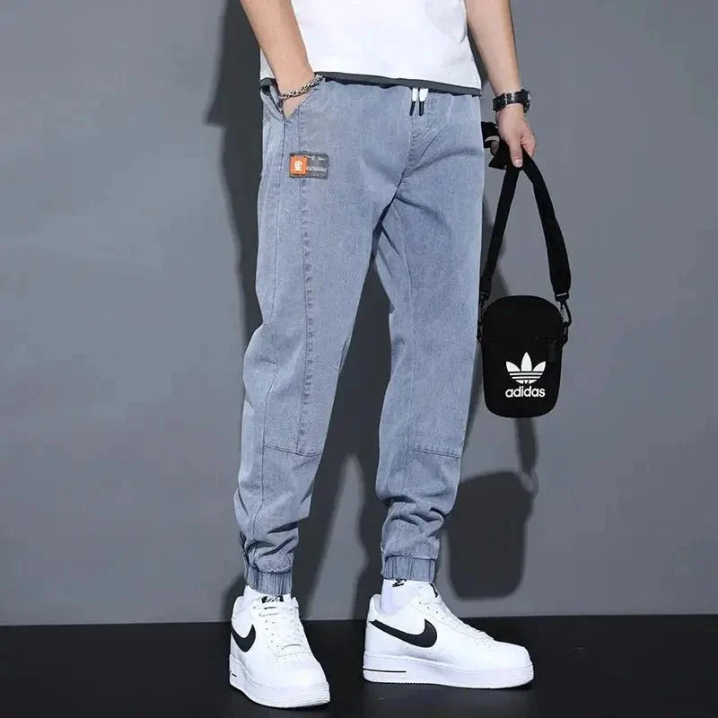 Men's Loose-Fit Jeans – Casual Trendy Harem Pants