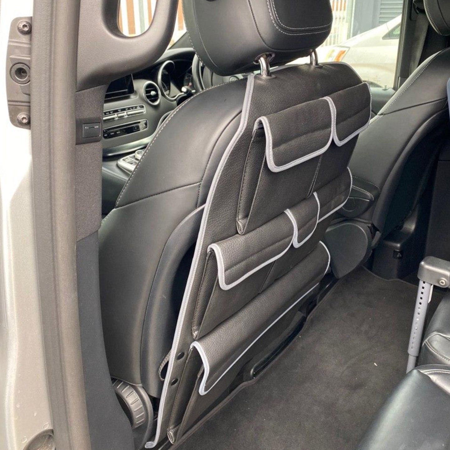 For Mercedes Vito Campervan Leatherette Captain’s Back Seat Organiser | Van-X