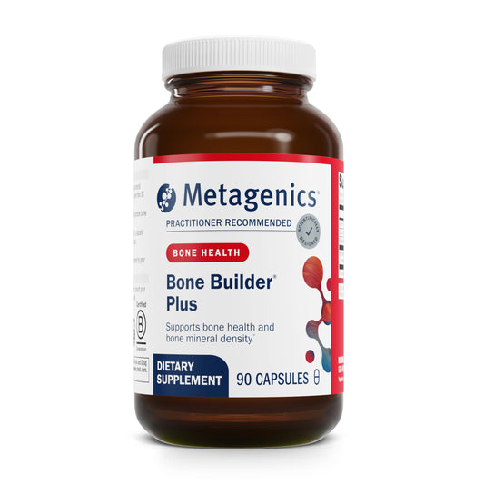 Metagenics Bone Builder Plus – High-Absorption MCHC Bone Support with Calcium, Phosphorus & Vitamin D3 | 90 Veggie Capsules