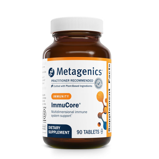 Metagenics ImmuCore Immune Support – C & D3, Zinc, Selenium & Mushroom Extracts, 90 Tablets