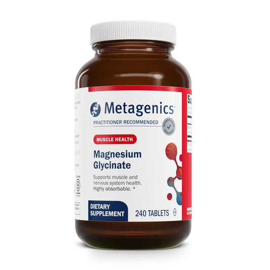 Metagenics Magnesium Glycinate - Highly Absorbable Magnesium for Sleep, Stress & Muscle Support