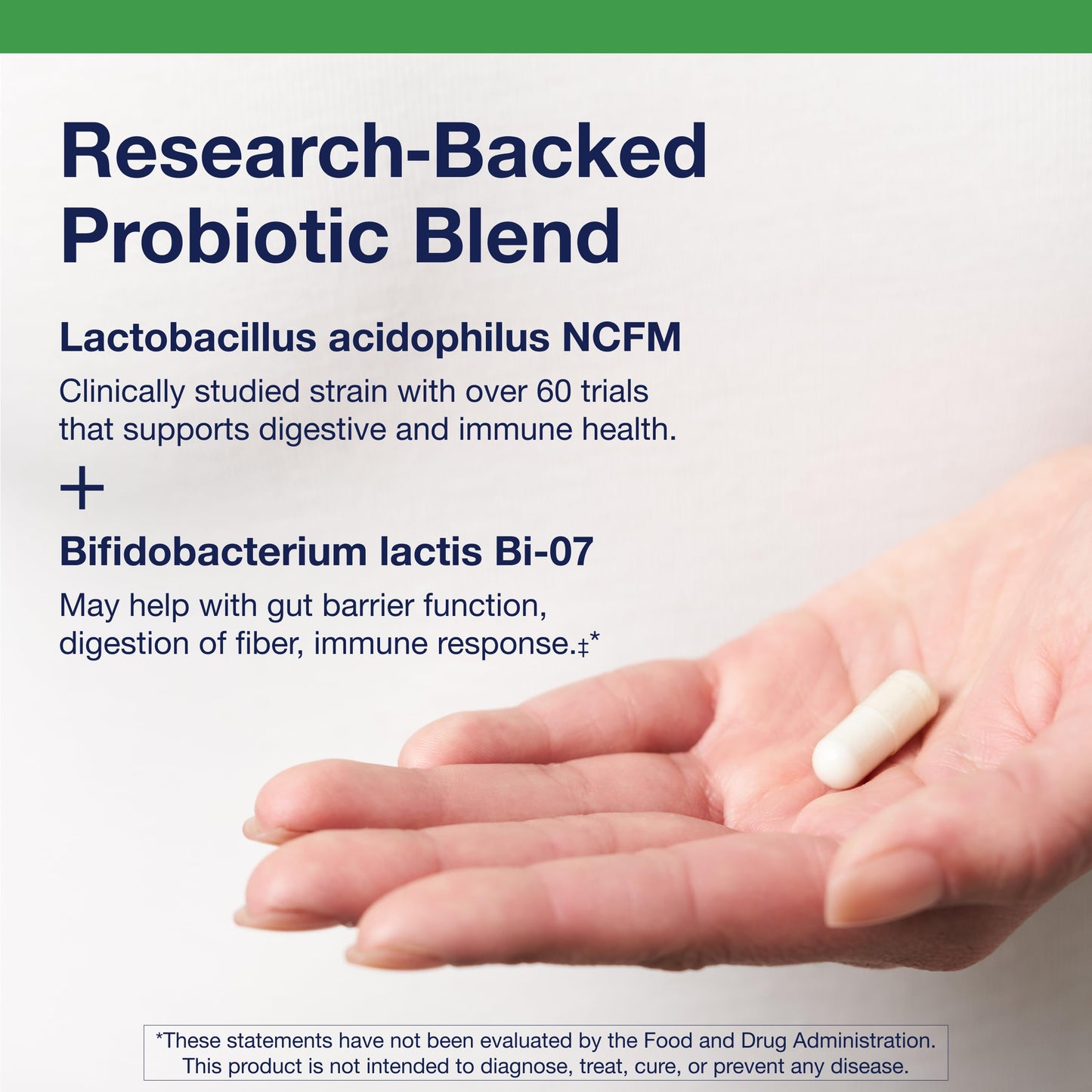 Metagenics UltraFlora Balance Probiotic - Shelf-Stable 15B CFU, 120 Capsules