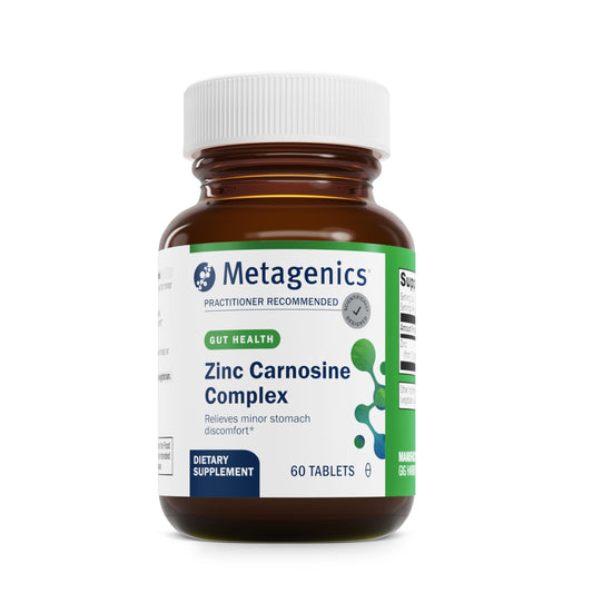 Metagenics Zinlori 75 - High Potency Zinc Carnosine Complex for Stomach Comfort, Immune Support & Heart Health | 60 Tablets