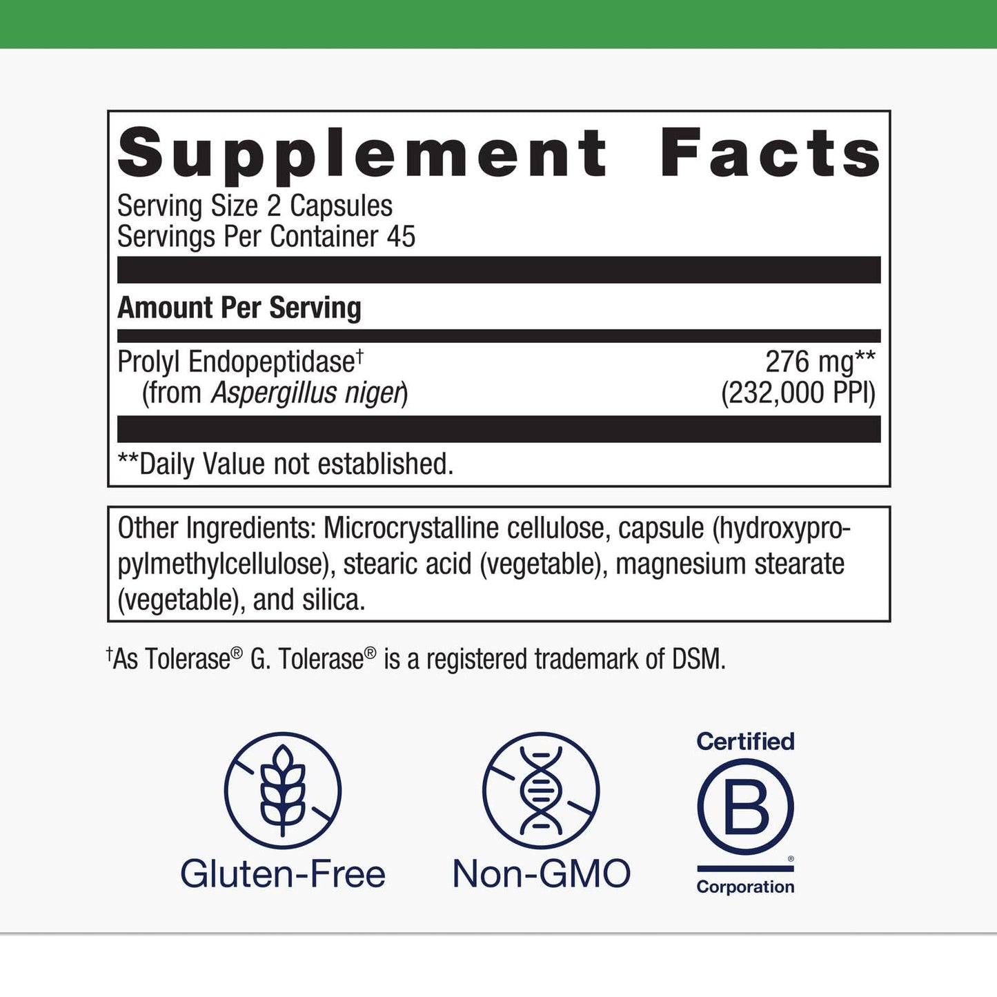 Metagenics SpectraZyme Gluten Digest Enzymes - Gluten Breakdown & Gut Support - 90 Capsules