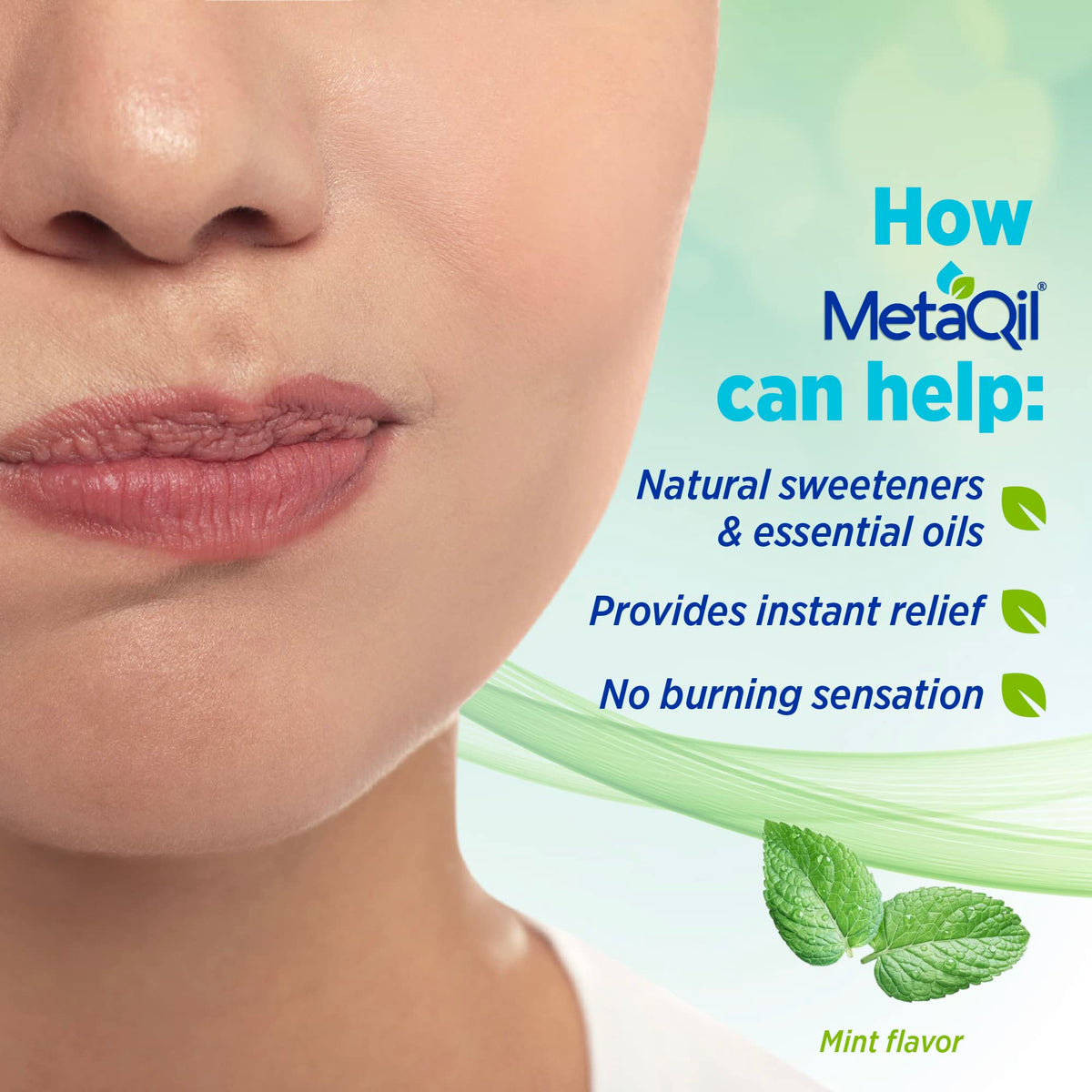 MetaQil Oral Rinse – Relieve Metallic & Bitter Tastes, 8 Core Ingredients, 2 Fl Oz