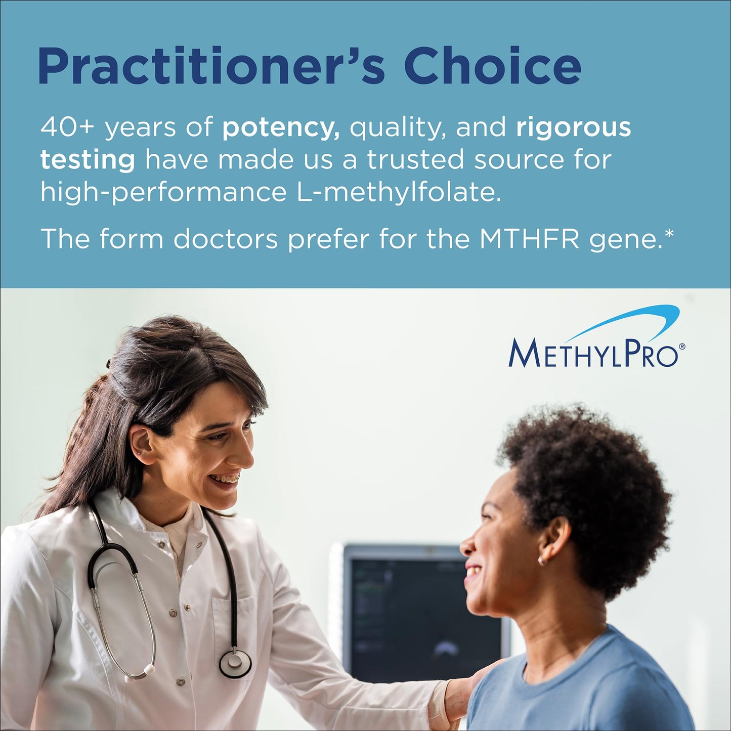 MethylPro L-Methylfolate 7.5 mg – 90 Capsules | Focus, Calm & Brain Health