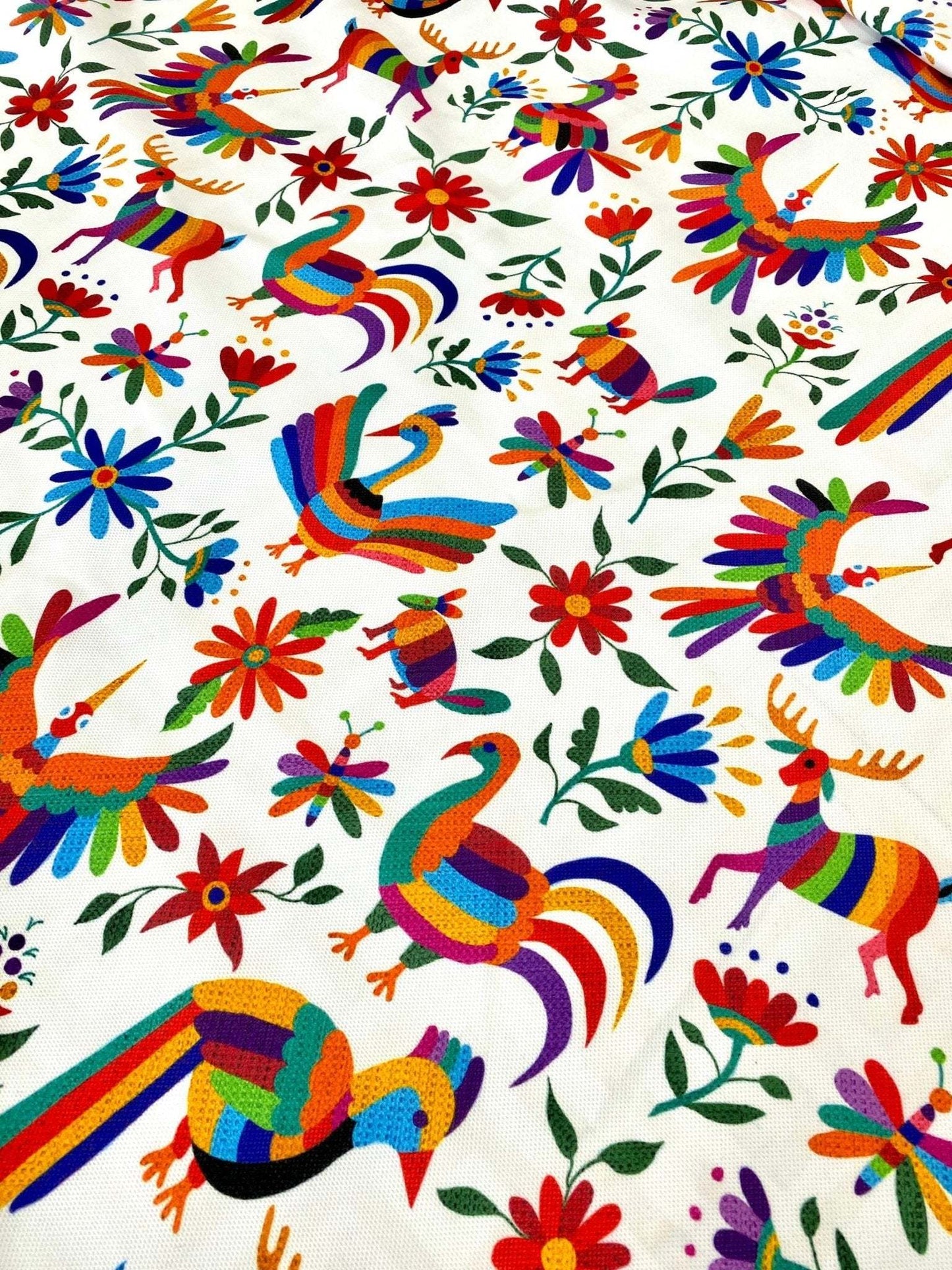 Otomi Print Outdoor Pillow Fabric Sold by Metre