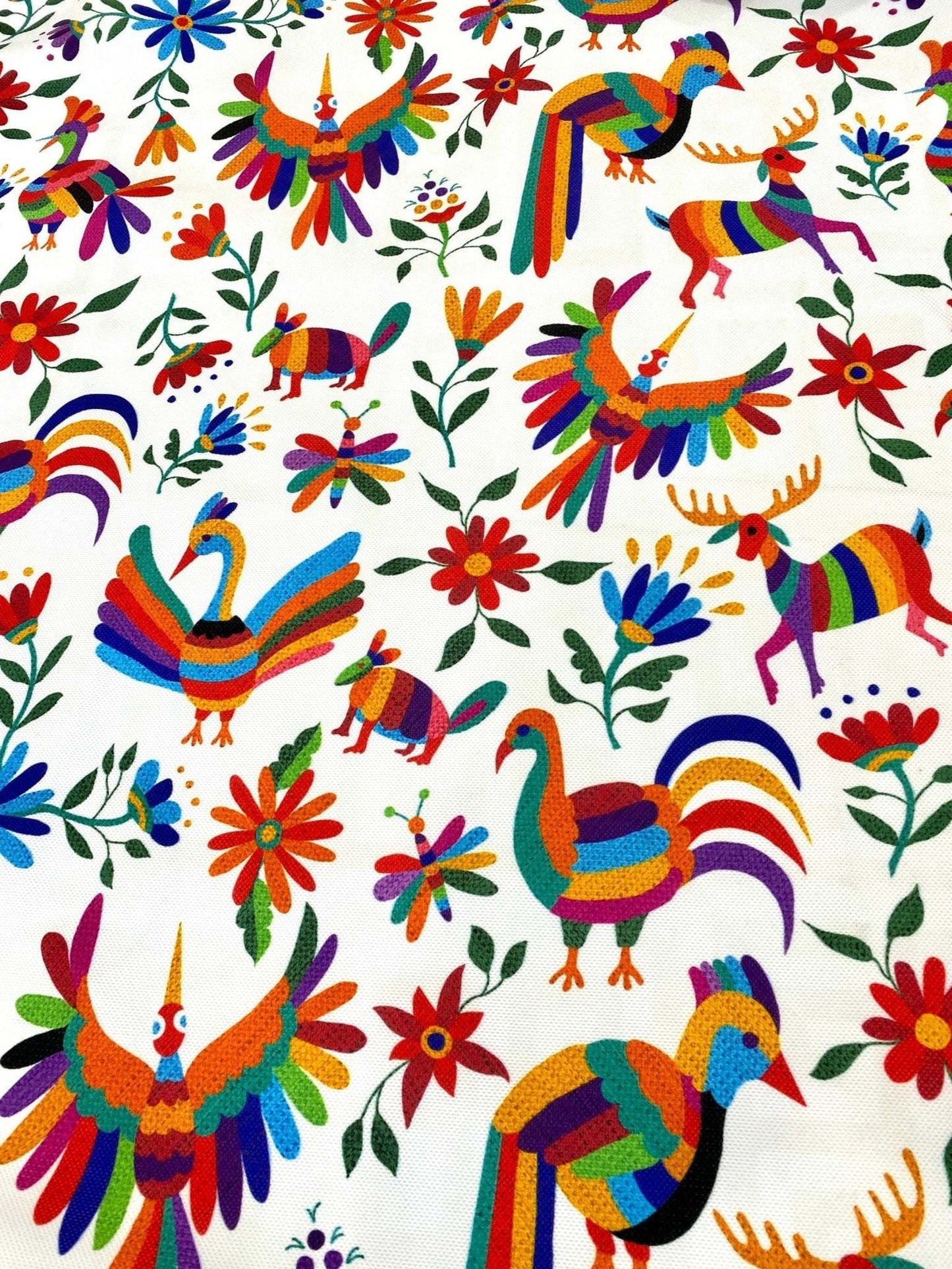 Otomi Print Outdoor Pillow Fabric Sold by Metre