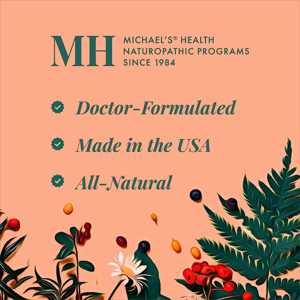 MICHAEL'S Blood Pressure Factors - Naturopathic Program (60 TB, 2 Pack) | Fluid Balance Support | Kosher