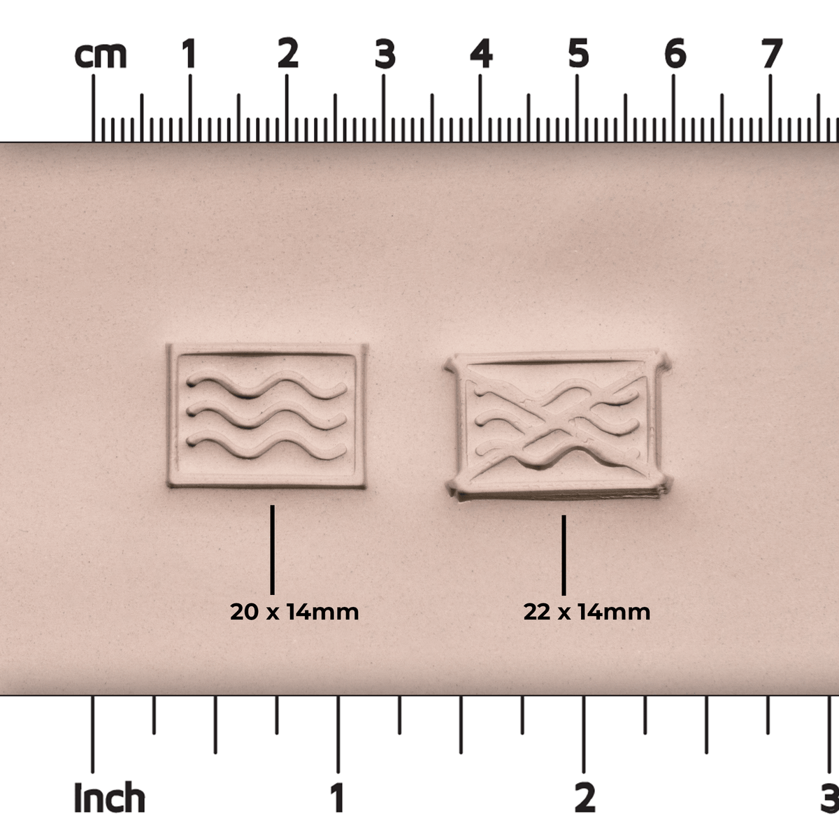 Microwave Safe or Not Safe Clay Stamps
