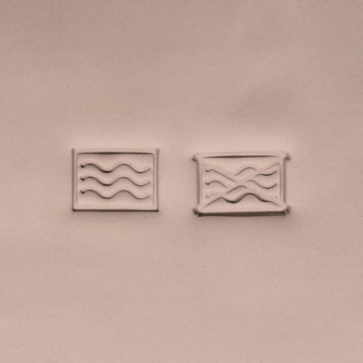 Microwave Safe or Not Safe Clay Stamps
