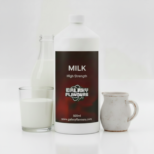 Milk - Dairy Food Flavouring - Professional High Strength - 500ml