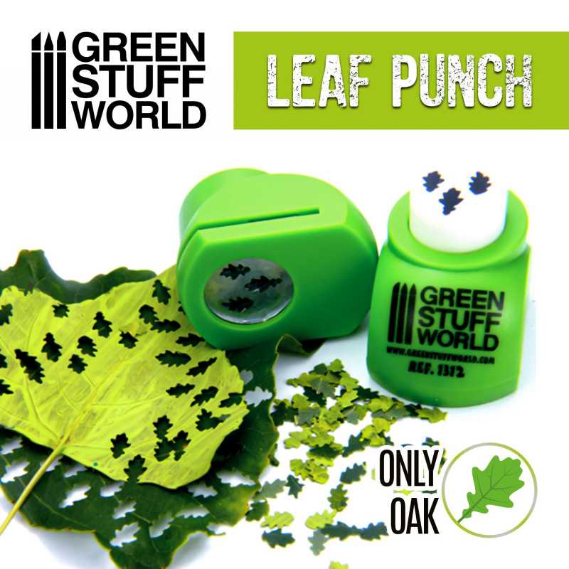 Miniature Leaf Punch - Only Oak | Green Stuff World