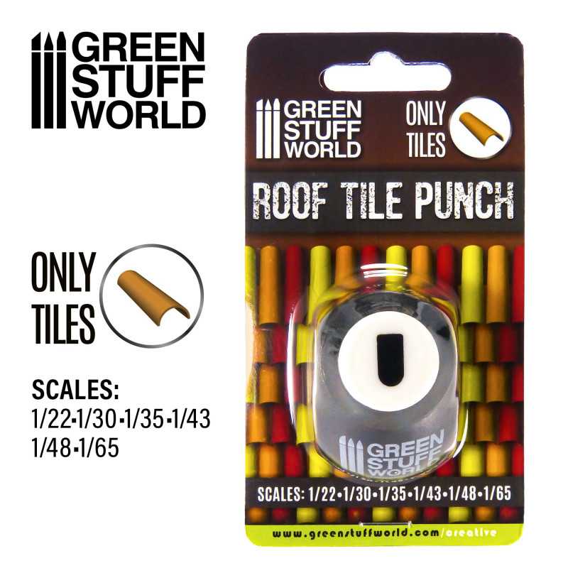 Miniature Roof Tile Punch | Green Stuff World