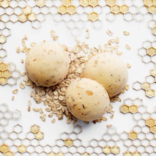 Bath Bomb Milk-Honey-Oat 60g
