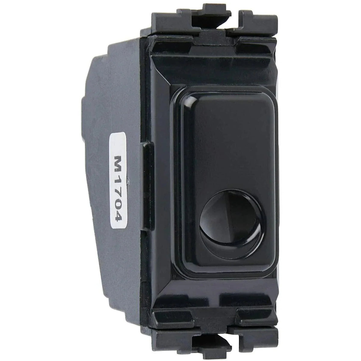 Cable Outlet Wall Plate Grid Plus Aspect 10mm 16A Black MK K4886 BLK Grid