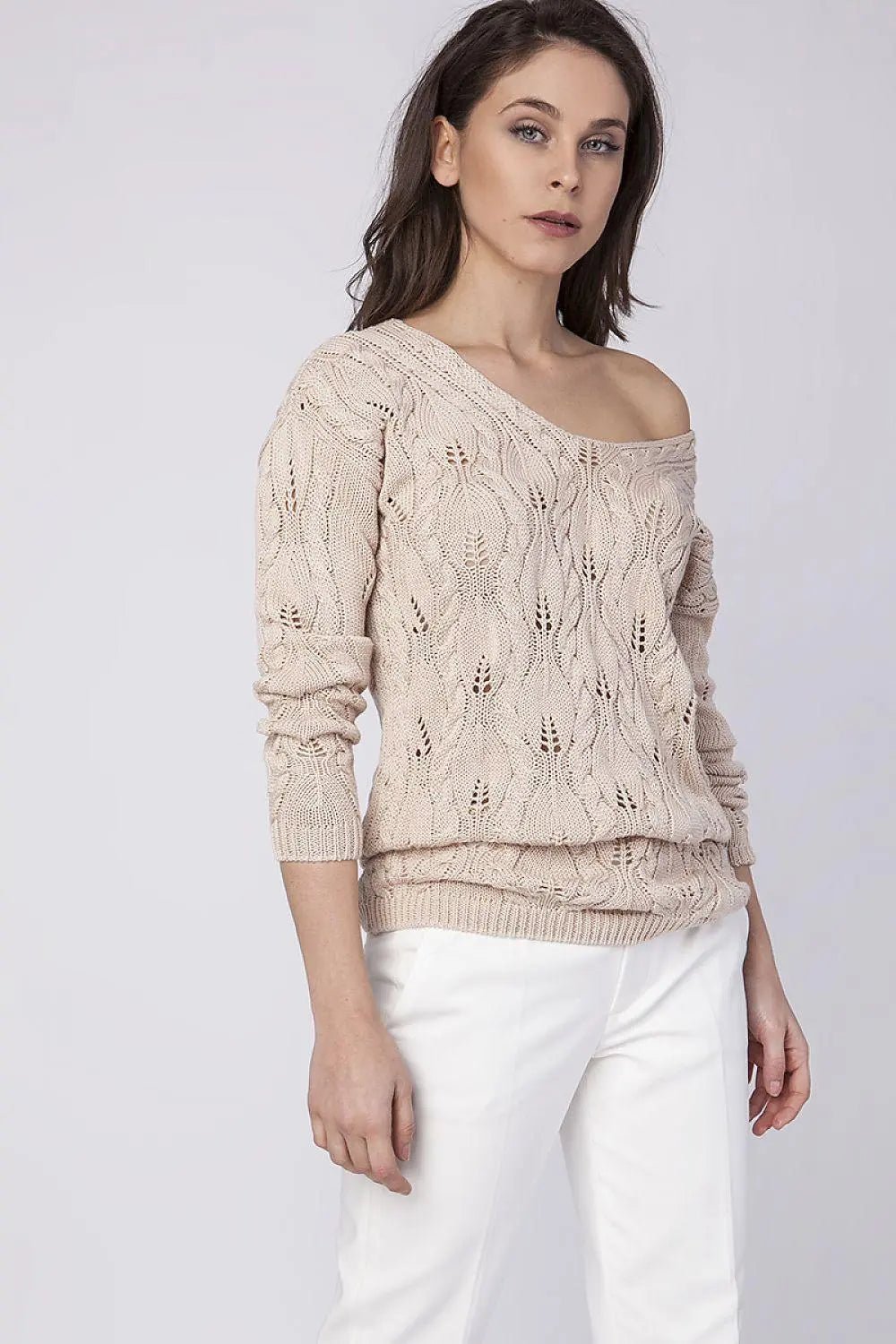 MKM sporty elegance stylizations knitted sweatshirt