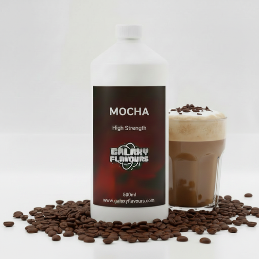 Mocha Food Flavouring - Professional High Strength - 500ml