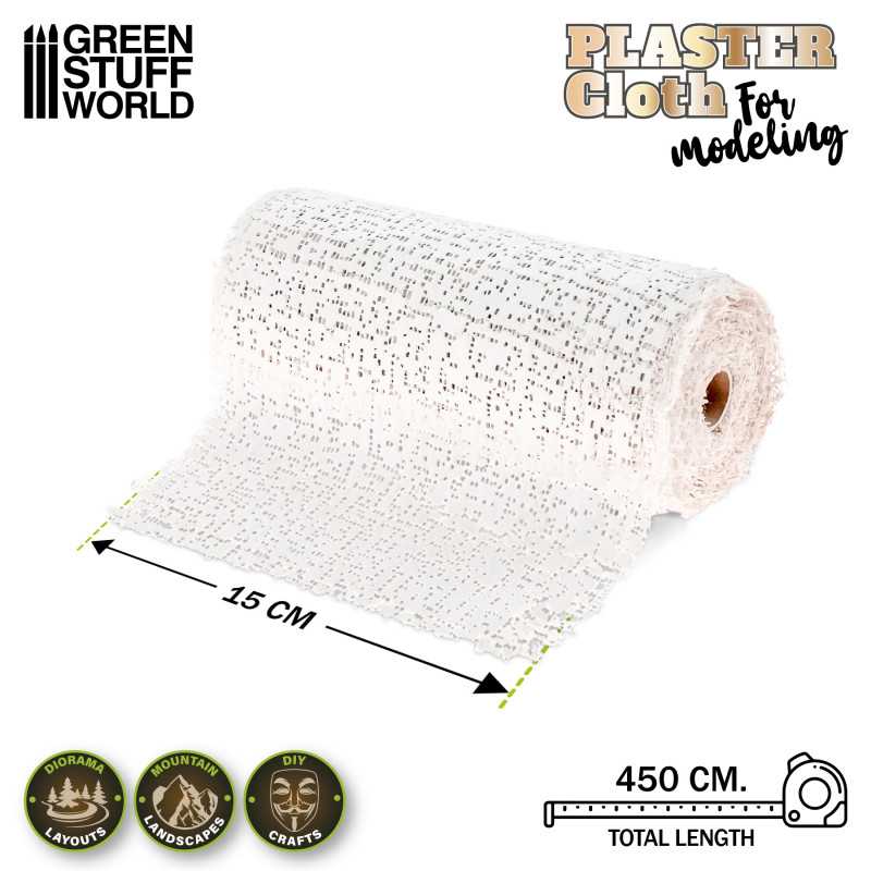 Modeling Plaster Cloth 15x450cm