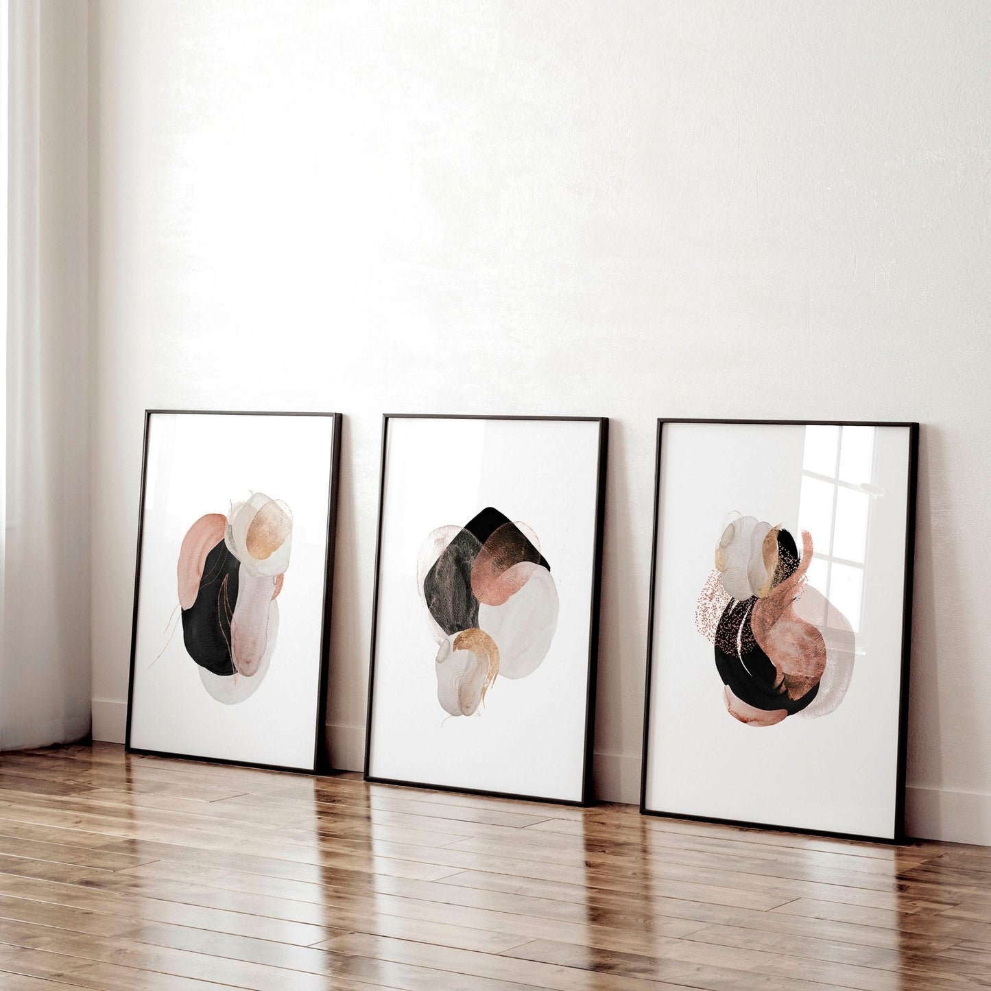 Modern print art | set of 3 wall art prints