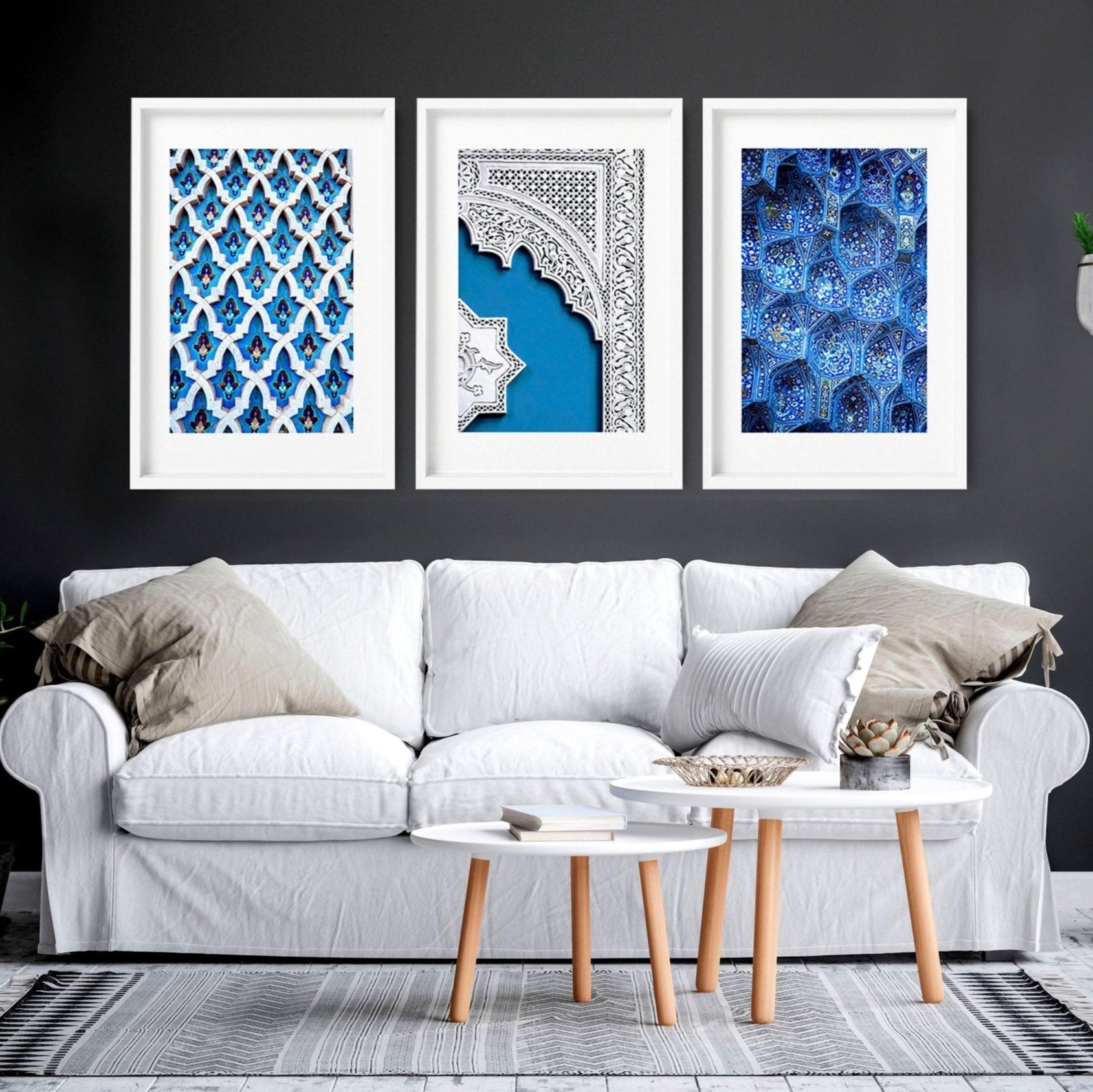 Islamic home decorations | Set of 3 wall art prints