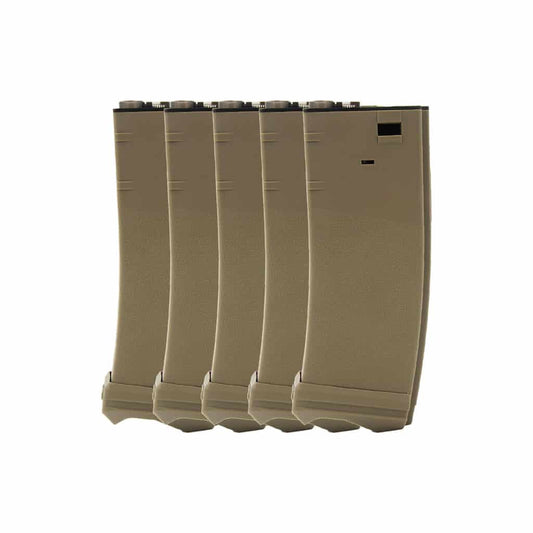 Modify 190 Round XTC M4 Mid Cap Magazine (Tan) Box Of 5
