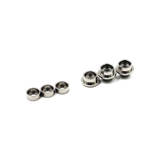 Modify 6mm Stainless Steel Modular Gearset Bushings (Smooth)