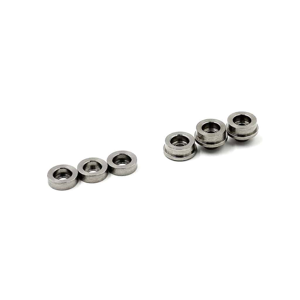 Modify 8mm Stainless Steel Modular Gearset Bushings (Smooth)
