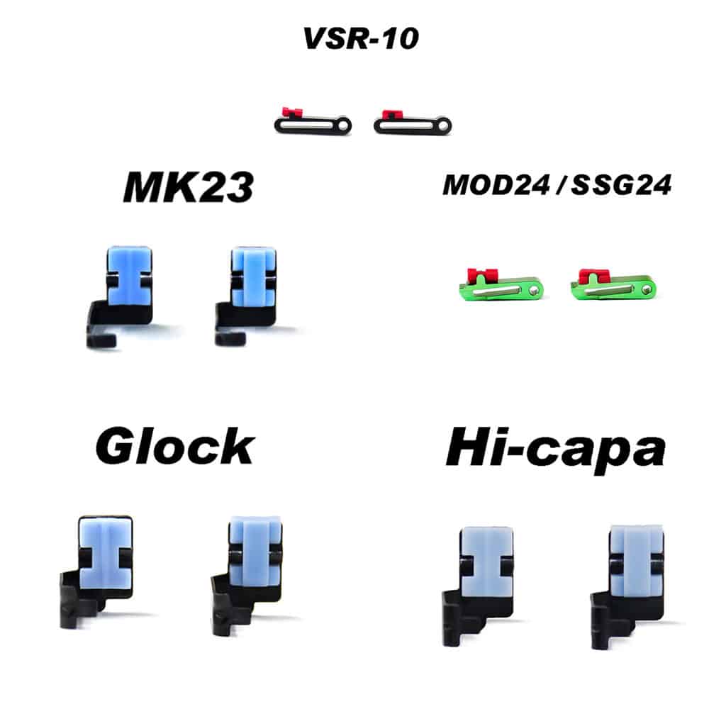Modify H-Nub Set For VSR / GBB (Twin Pack)