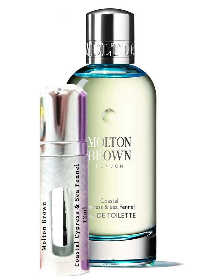 Molton Brown Coastal Cypress & Sea Fennel samples
