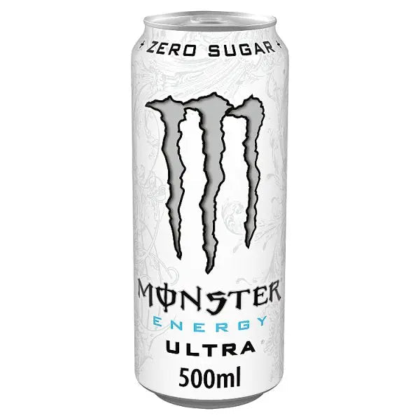 Monster Energy Drink Ultra Zero Sugar 12 x 500ml (Case of 12)