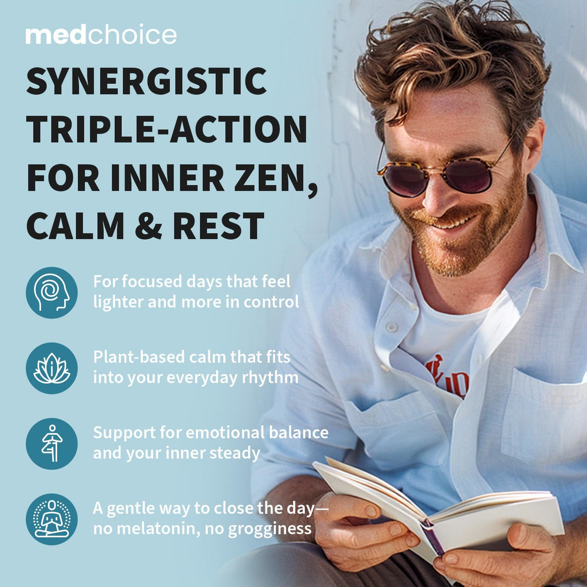 15-in-1 Mood Support Supplement - 5-HTP 200mg + L-Theanine, Magnesium & Ashwagandha