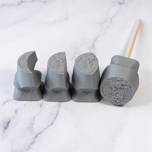 Moon Phases Set of Four Stamps