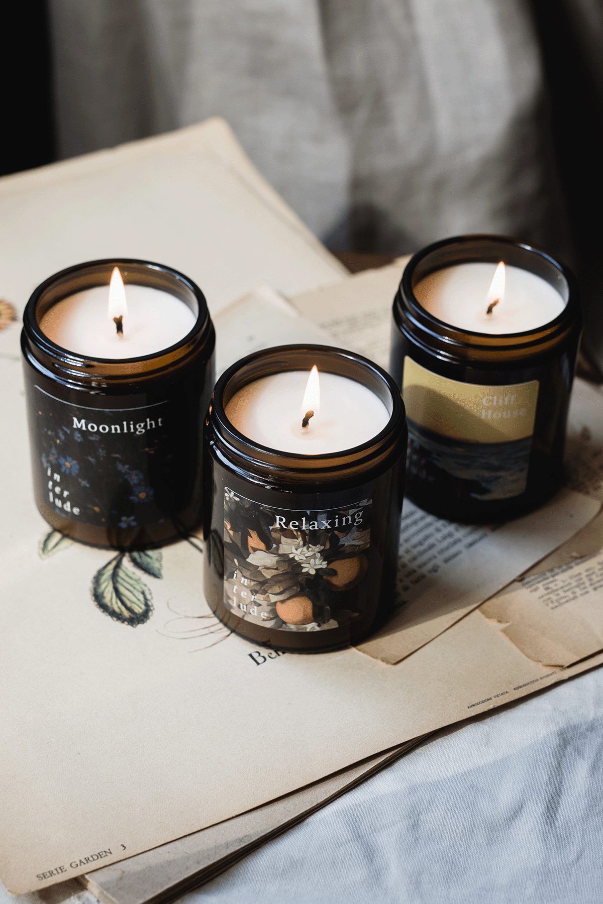 Moonlight Essential Oil Candle