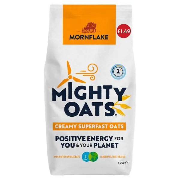 Mornflake Mighty Oats Creamy Superfast Oats 500g (Case of 12)
