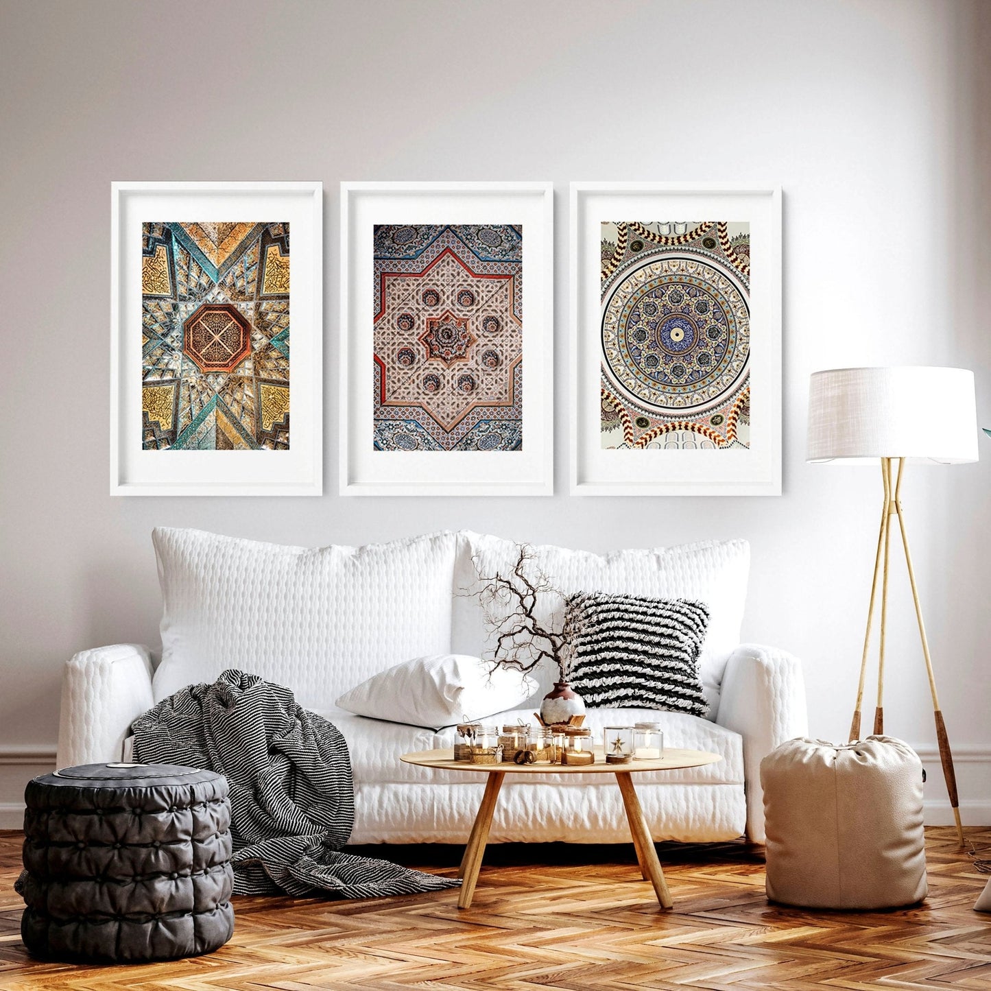 Islamic wall art frames | Set of 3 wall art prints