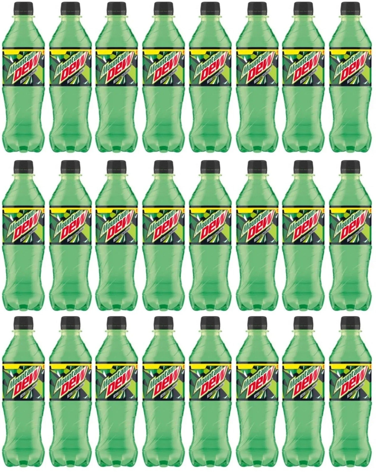 24 x Mountain Dew No Sugar Bottle 500Ml