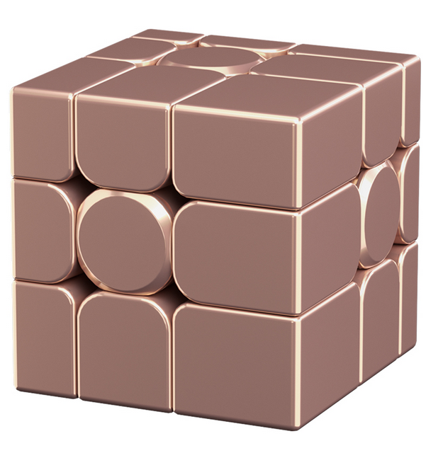 MoYu Mirror Cube V2 Gold (Magnetic, Ball-Core, UV)