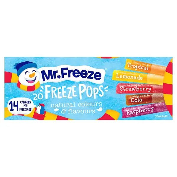Mr. Freeze Freeze Pops 20 x 45ml (Case of 8)