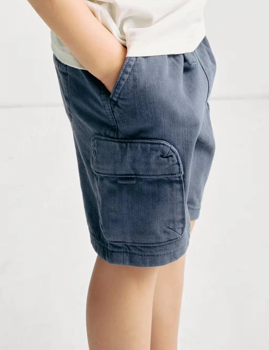 M&S Cotton Rich Cargo Shorts (2-8 Yrs)