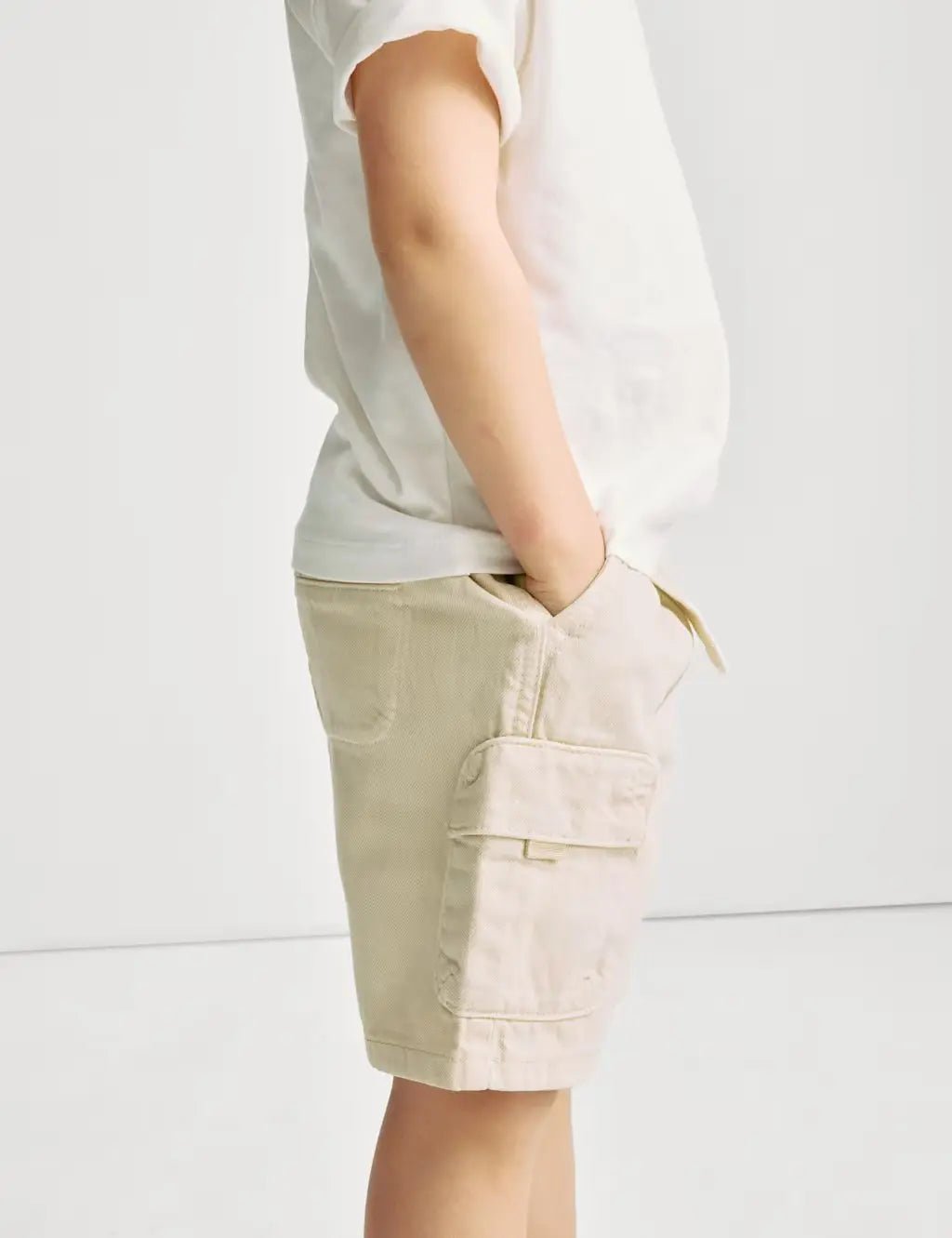 M&S Cotton Rich Cargo Shorts (2-8 Yrs)