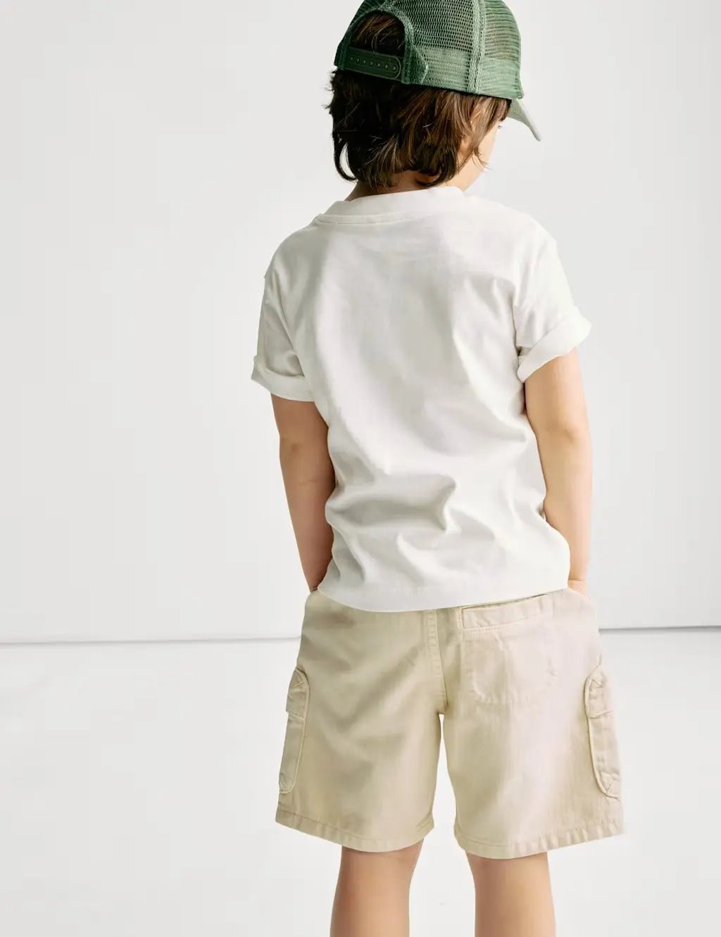 M&S Cotton Rich Cargo Shorts (2-8 Yrs)