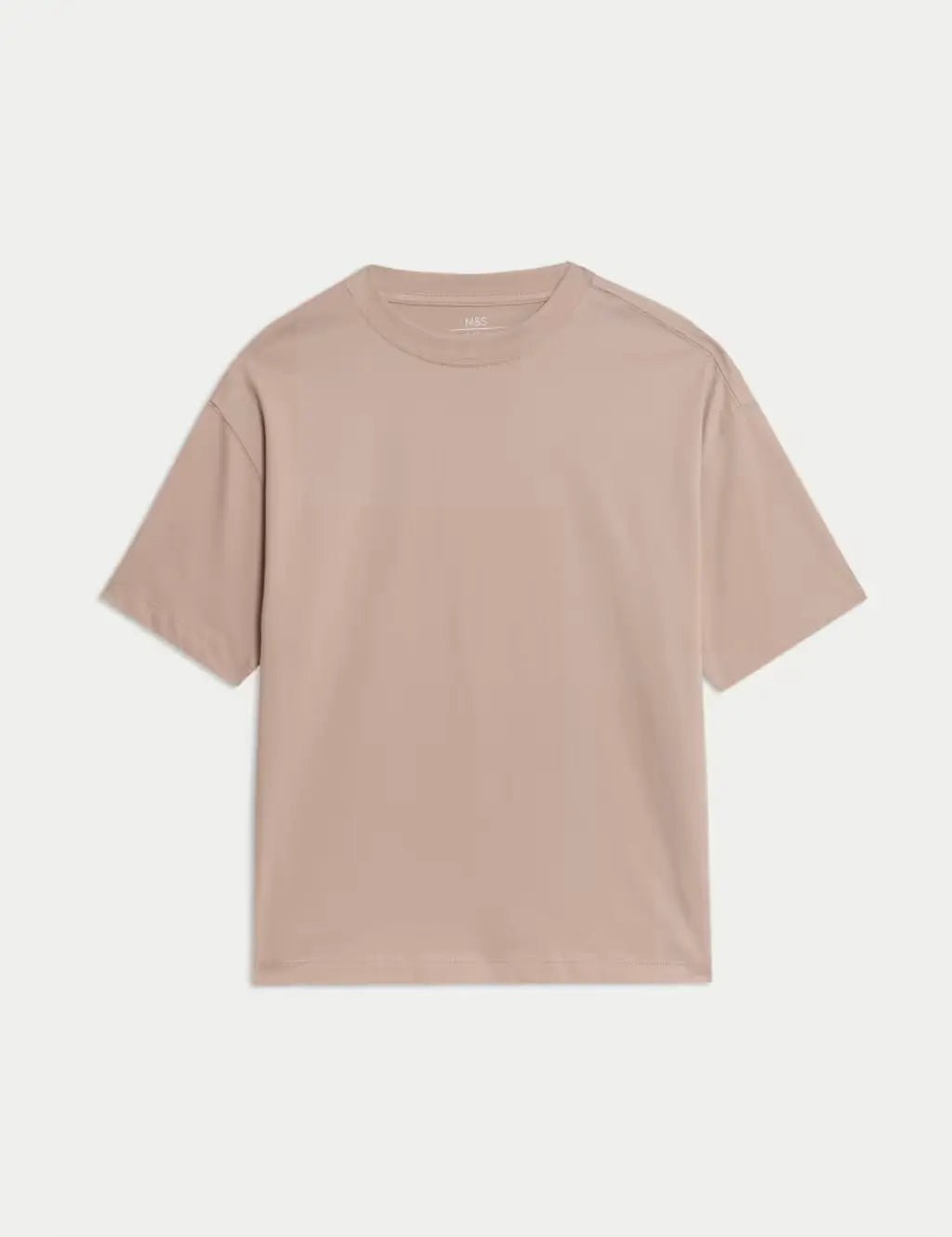 M&S Pure Cotton Plain T-Shirt (2-16 Yrs)